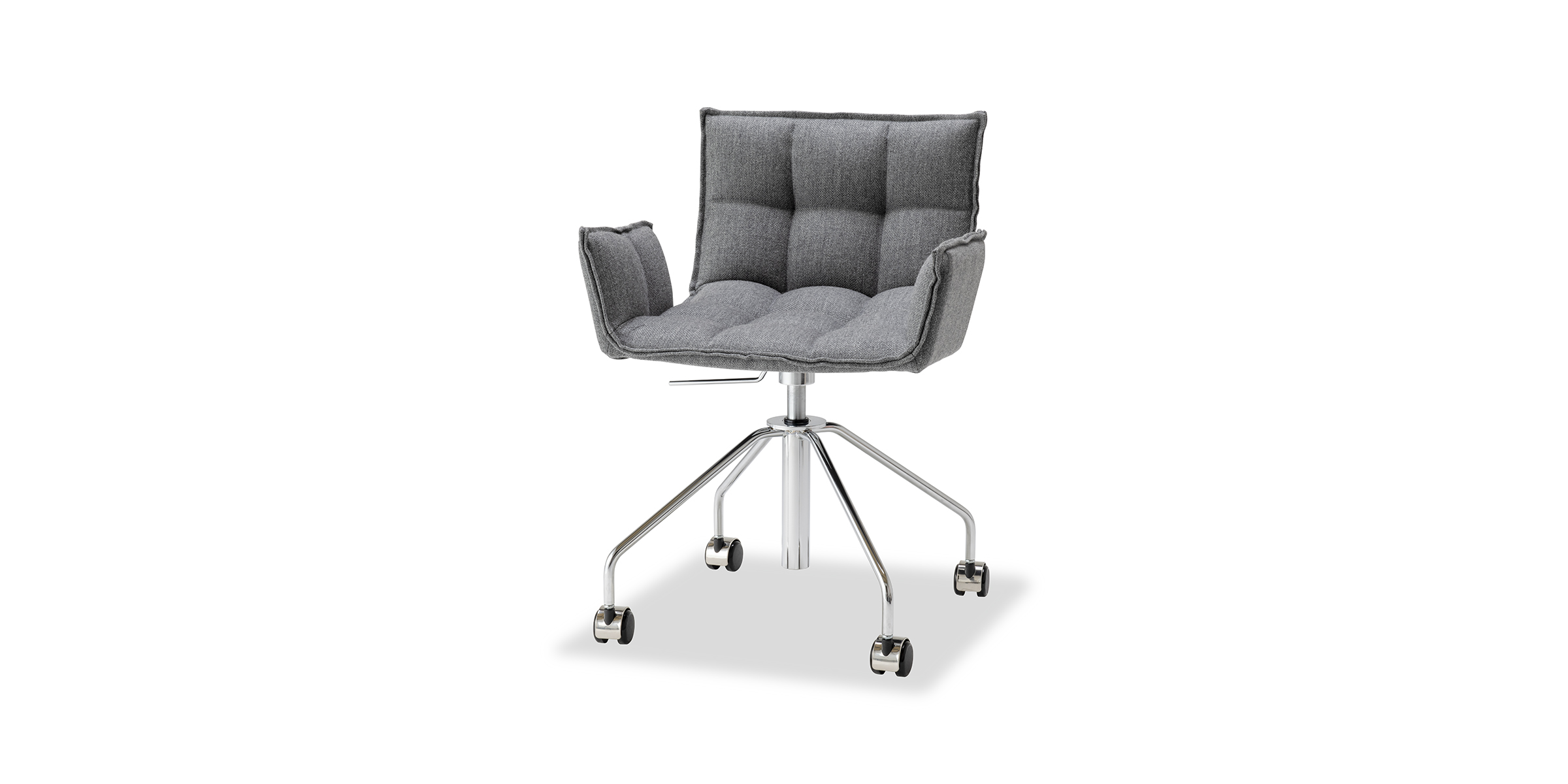 SCORPION armchair with castors