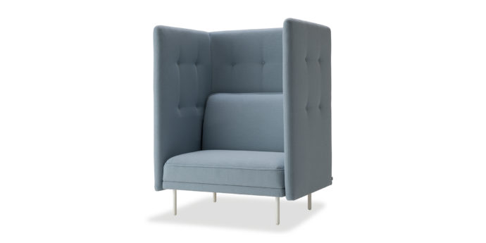 KOTONA armless sofa with personal panel(high)
